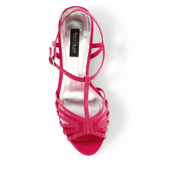 White House Black Market Shoes - White House|Black Market Pink Genoa heels